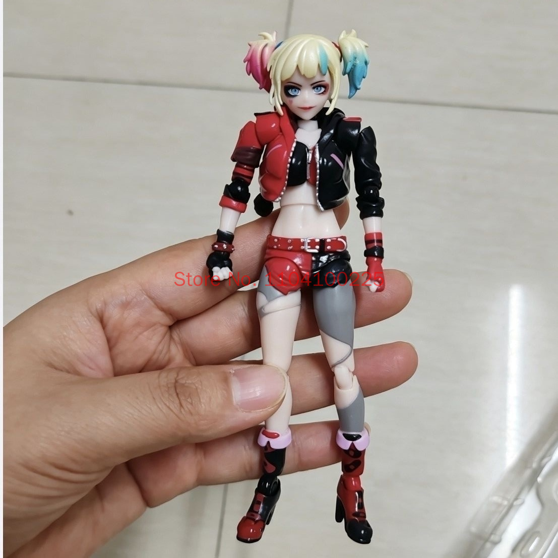 Model Kit Waifu - Replica！In Stock Kaiyodo Harley Quinn Revoltech