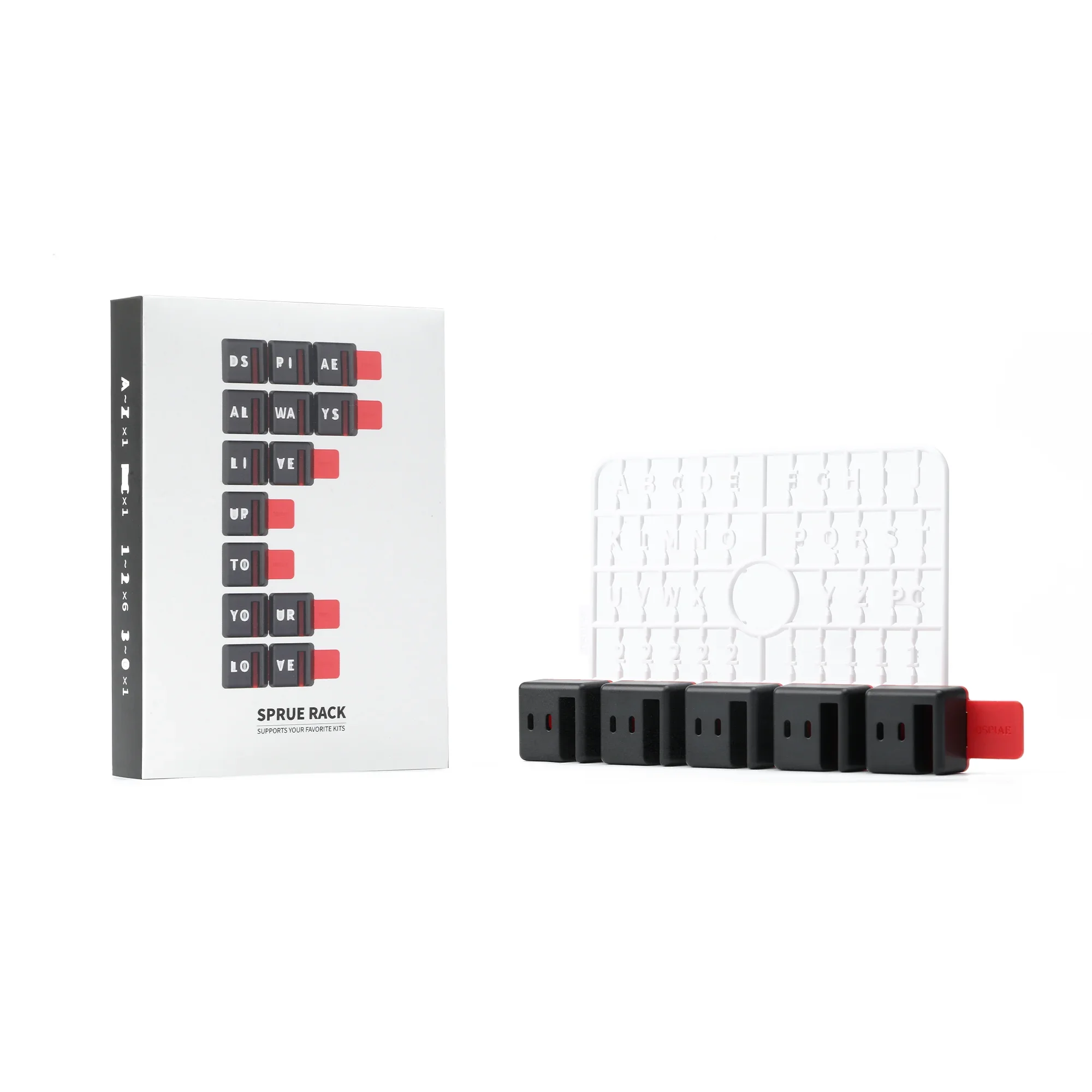 Dspiae PT-SR Easy Assembly Mod - огляд і ціна Model Kit Runner Organizer