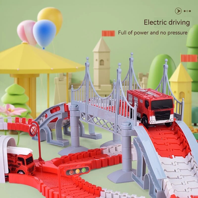 Fire Engine Track Assembling C - огляд і ціна Model Kit Train