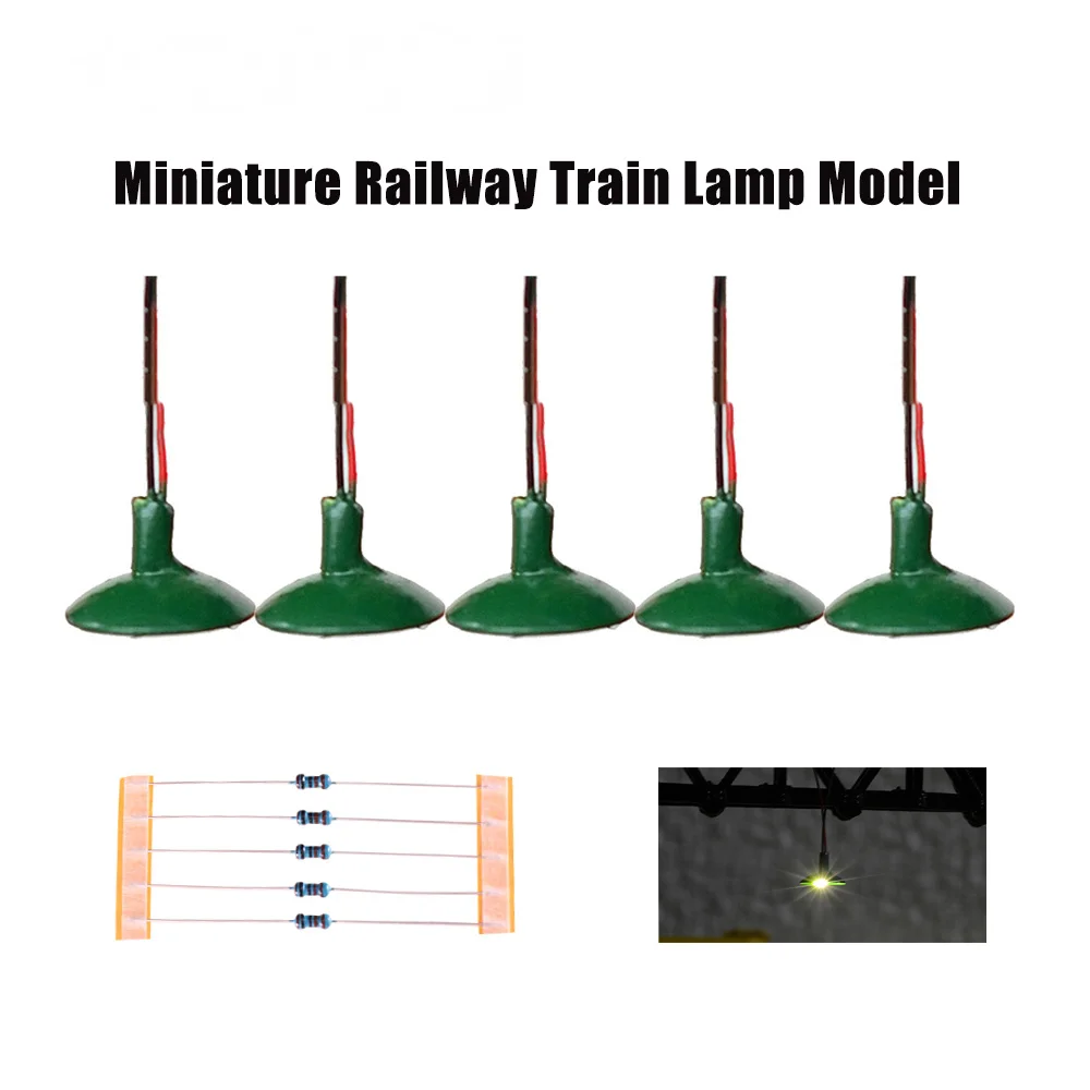 5PCS Miniature Wall Lamp Model - огляд і ціна Model Kit Wall E