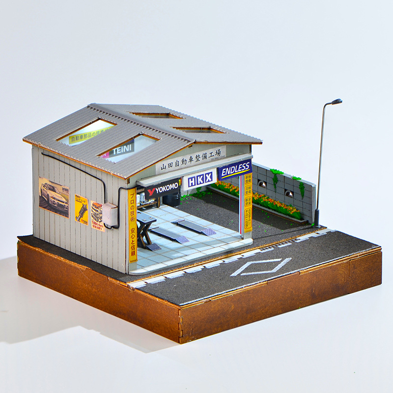 1:64 Scale DIY Auto Repair Sho - огляд і ціна Model Kit Store