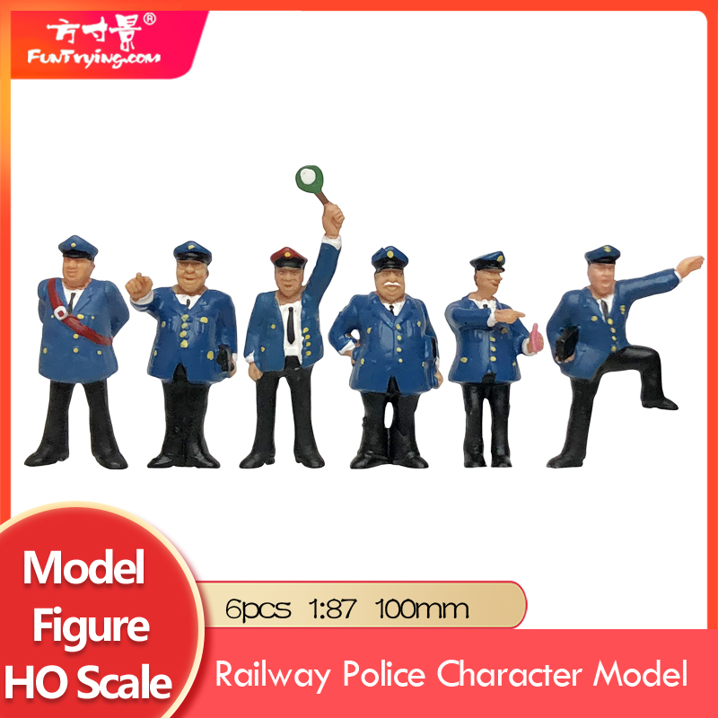 1/87 Ho Scale Model Figure Set - огляд і ціна Model Kit Train