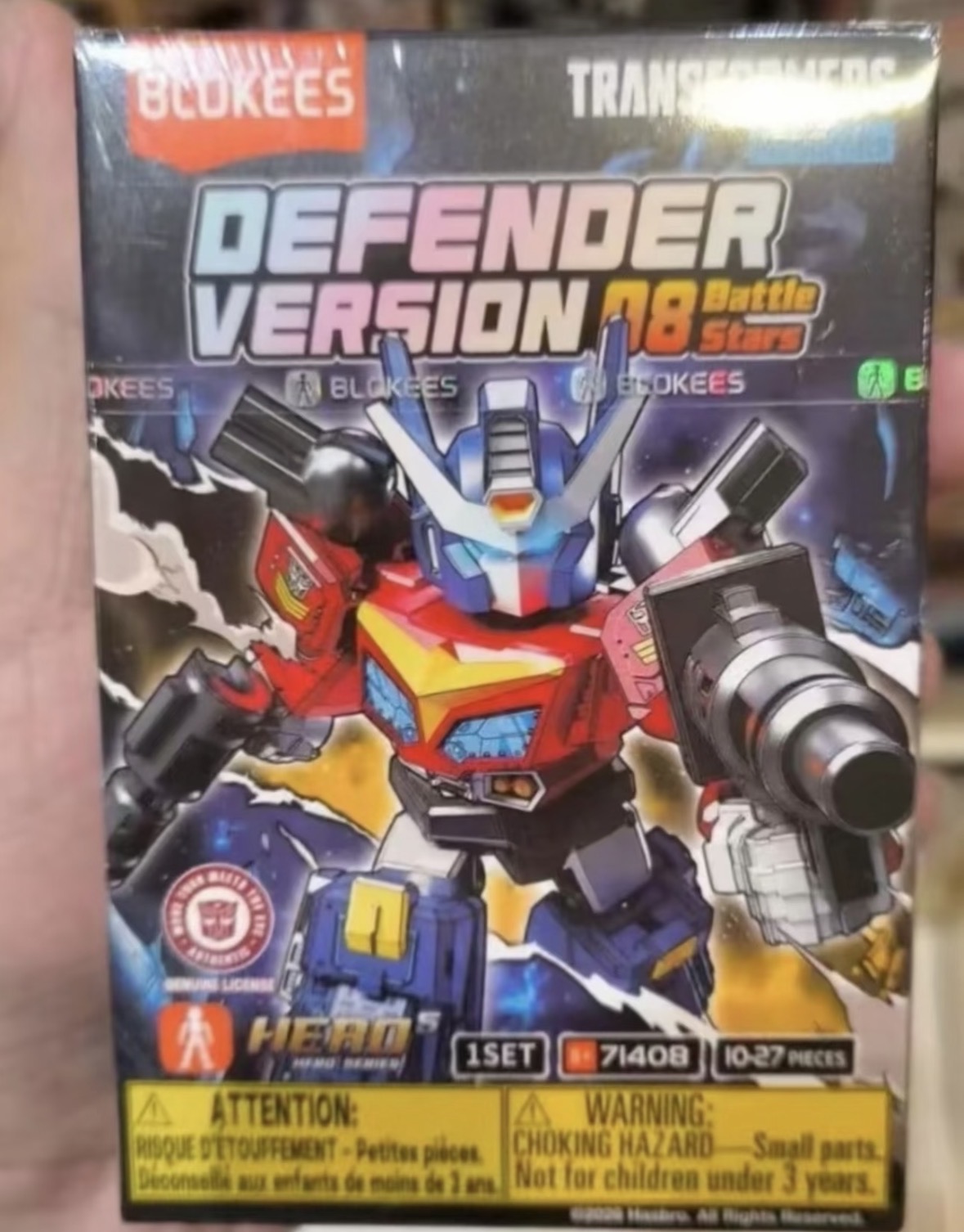 New In Stock Blokees Transform - огляд і ціна Model Kit Optimus Prime