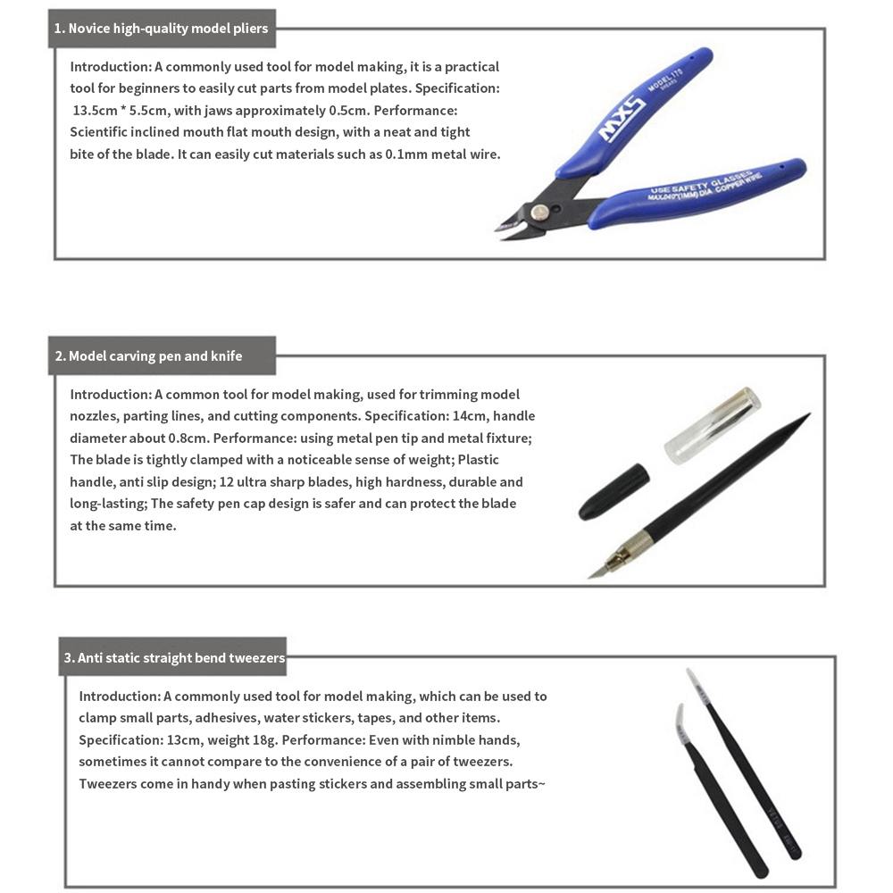 DIY Model Making Basic Tools f - огляд і ціна Model Kit Runner Organizer