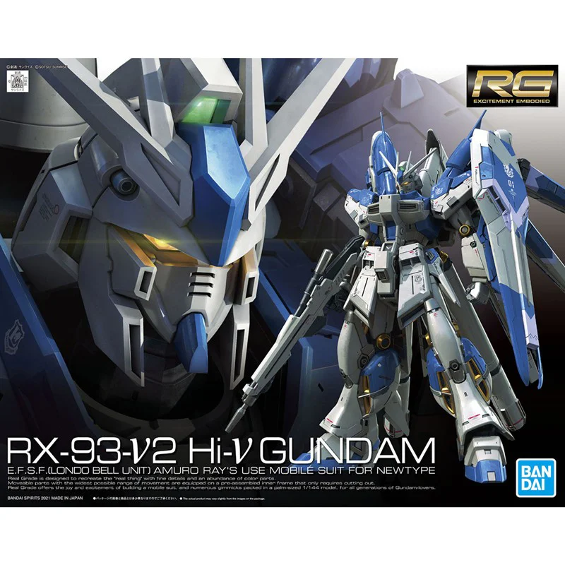 Bandai Original GUNDAM Anime M - огляд і ціна Bandai Model Gundam Rg