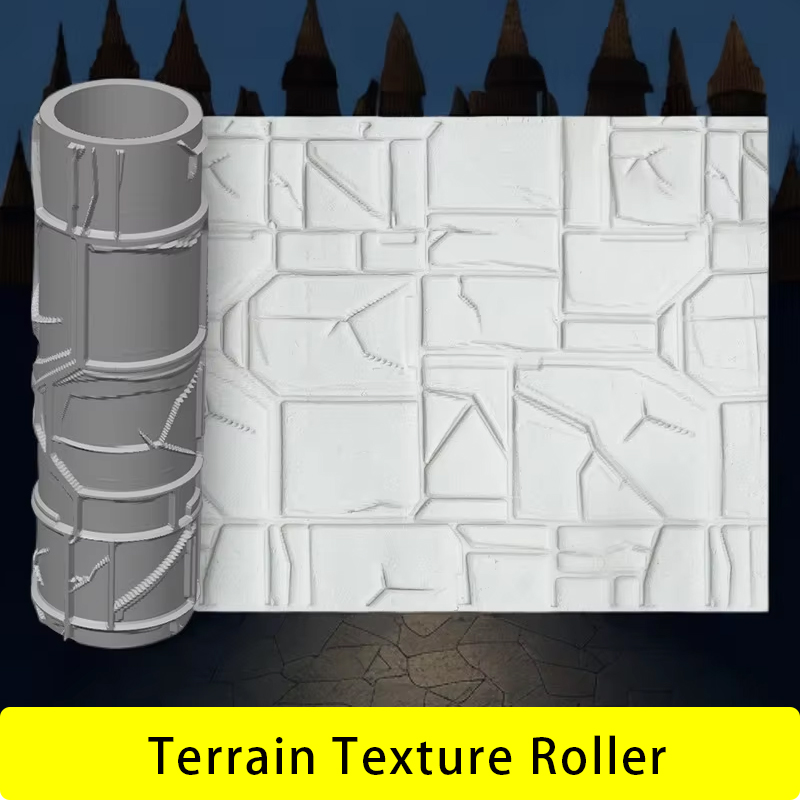 DIY DND Texture Roller Model M - огляд і ціна Model Kit Wall E