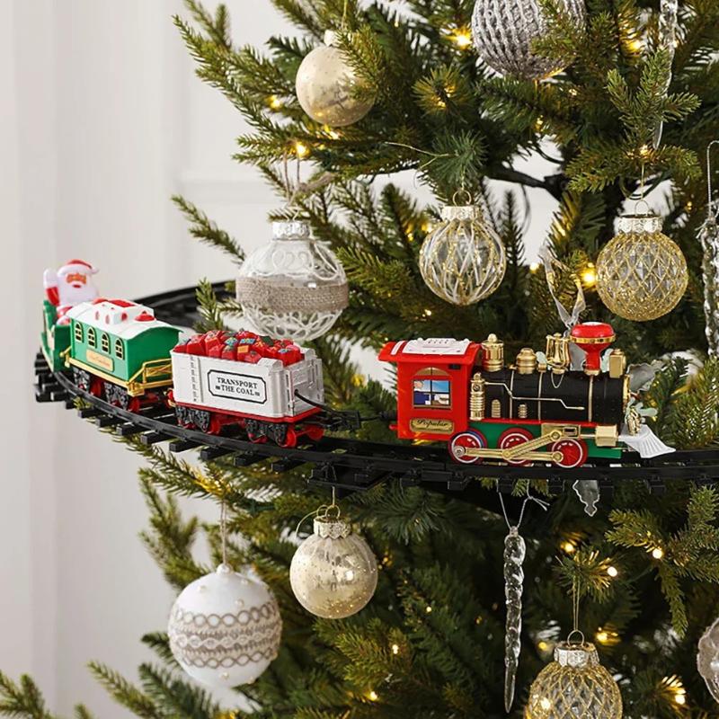 Christmas-Themed Electric Stea - огляд і ціна Model Kit Train