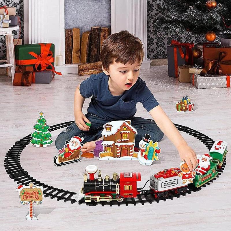 Christmas-Themed Electric Stea - огляд і ціна Model Kit Train