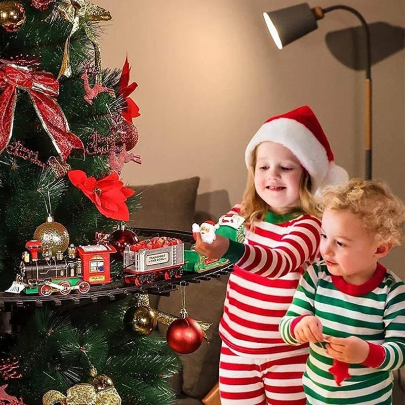 Christmas-Themed Electric Stea - огляд і ціна Model Kit Train