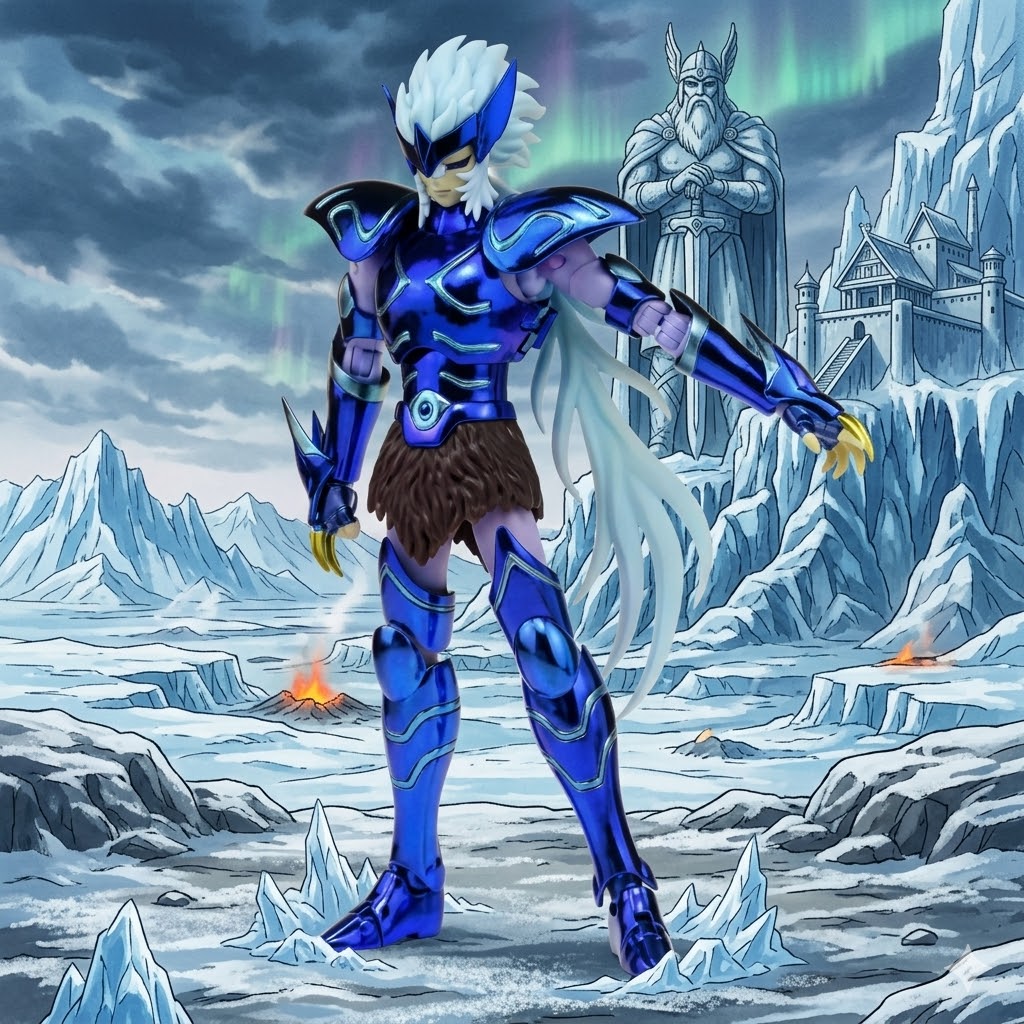Saint Seiya MST Alioth Fenrir  - огляд і ціна Model Kit Asgard