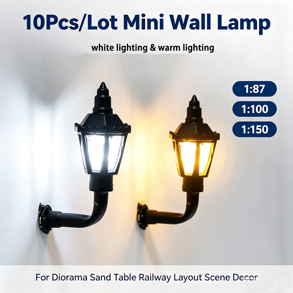 10Pcs Scale 1/87 1/100 1/150 M - огляд і ціна Model Kit Wall E