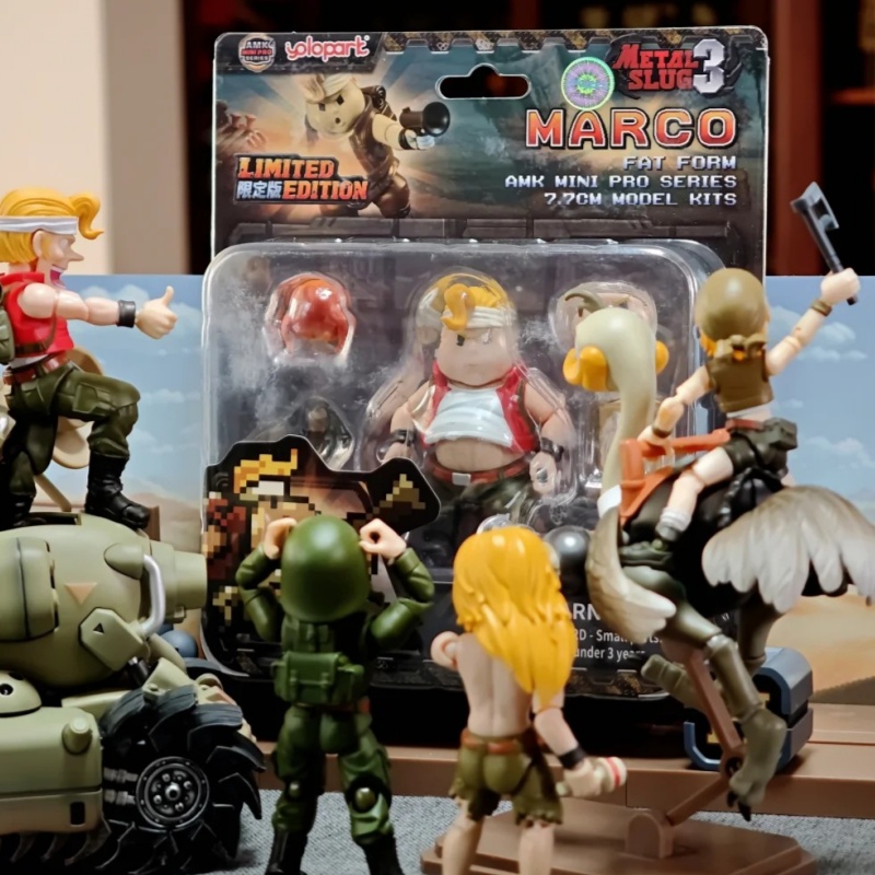 Yolopark Metal Slug 3 Marco Fa - огляд і ціна Model Kit Metal Slug