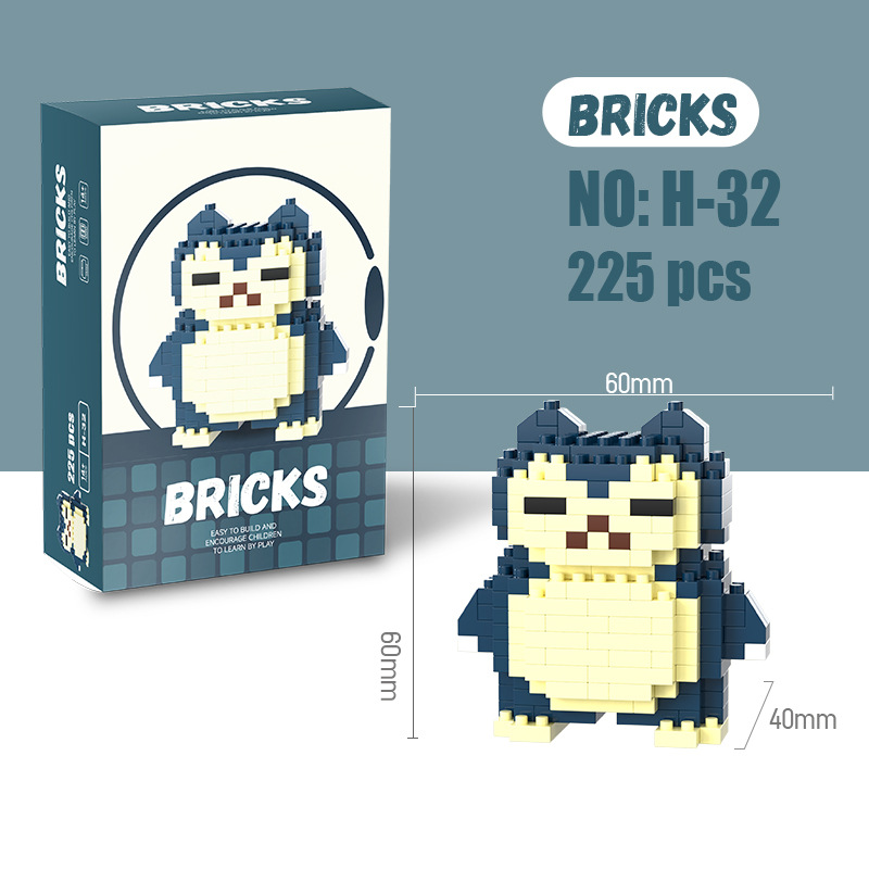 Pokemon Micro Building Blocks  - огляд і ціна Model Kit Store