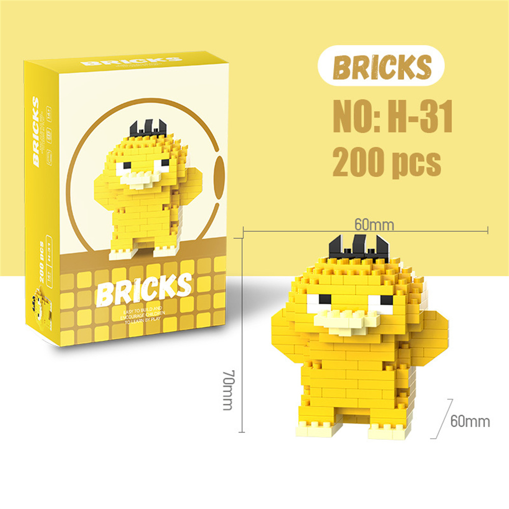 Pokemon Micro Building Blocks  - огляд і ціна Model Kit Store