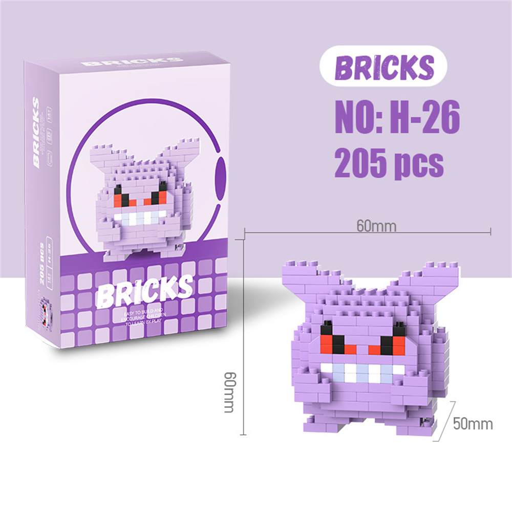 Pokemon Micro Building Blocks  - огляд і ціна Model Kit Store
