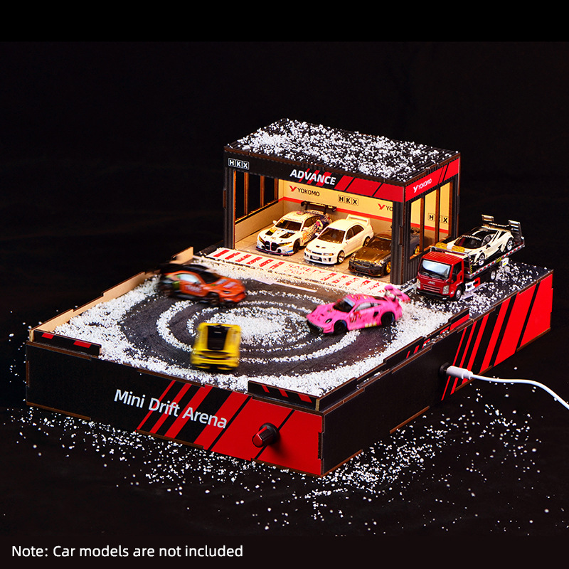 1:64 Scale DIY Drift Track Dio - огляд і ціна Model Kit Cars