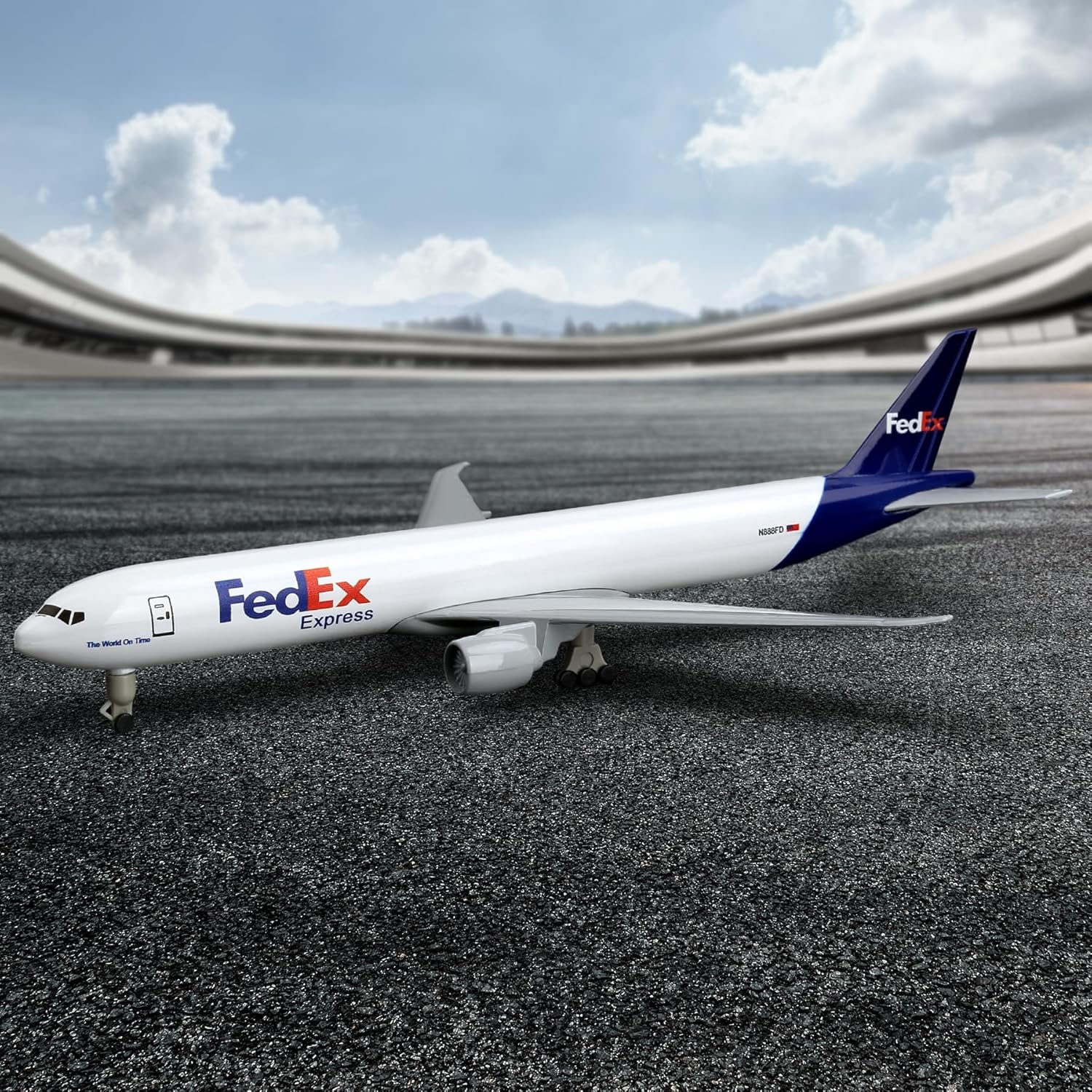 20cm Fedex B777 Airplane Model - огляд і ціна Model Kit Store