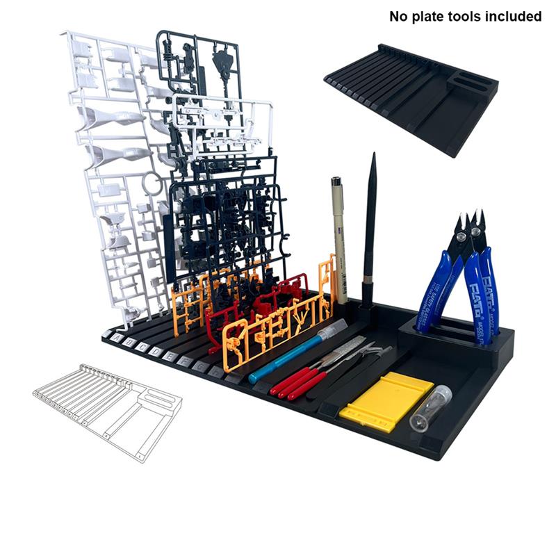 Pieces Shelve Tool Holder Plac - огляд і ціна Model Kit Runner Organizer