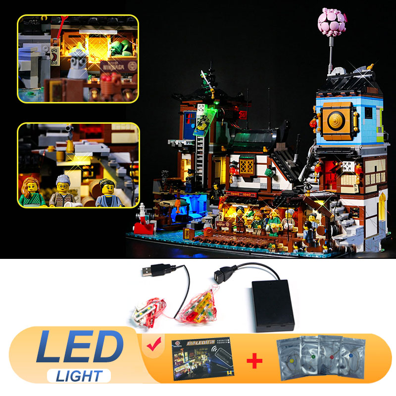 LED Light Kit For LEGO 70657 N - огляд і ціна Lego Set City