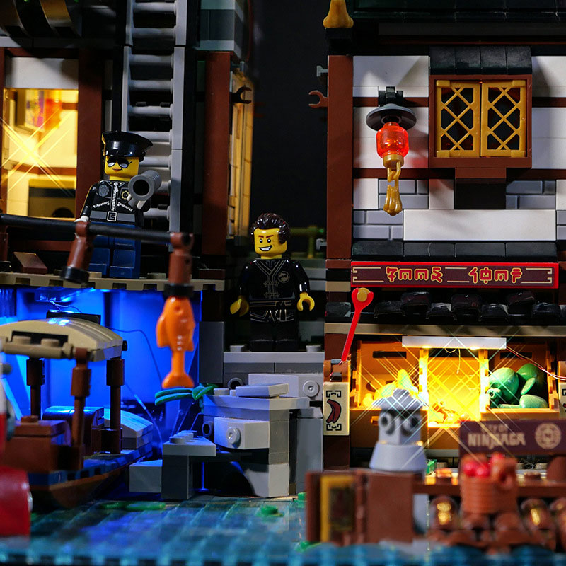 LED Light Kit For LEGO 70657 N - огляд і ціна Lego Set City
