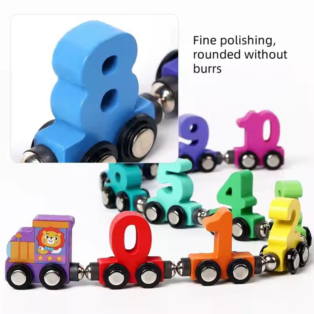 Wooden Magnetic Number Train B - огляд і ціна Model Kit Train