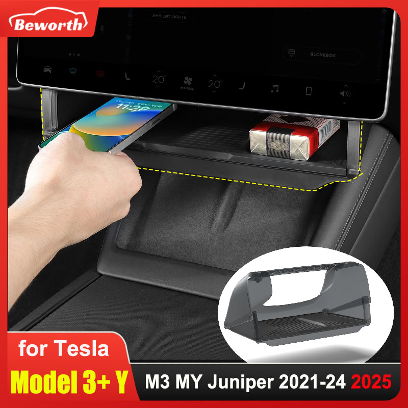 For Tesla Model Y Juniper 2025 - огляд і ціна Model Kit Runner Organizer