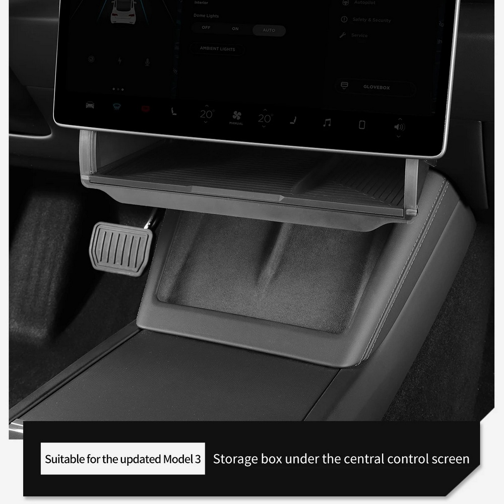 For Tesla Model Y Juniper 2025 - огляд і ціна Model Kit Runner Organizer